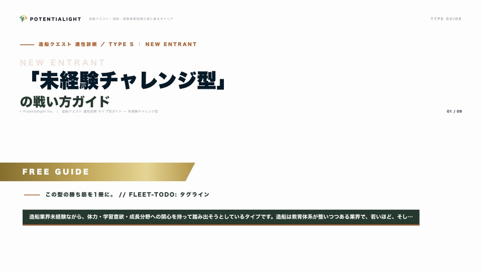 未経験チャレンジ型の戦い方ガイド 表紙